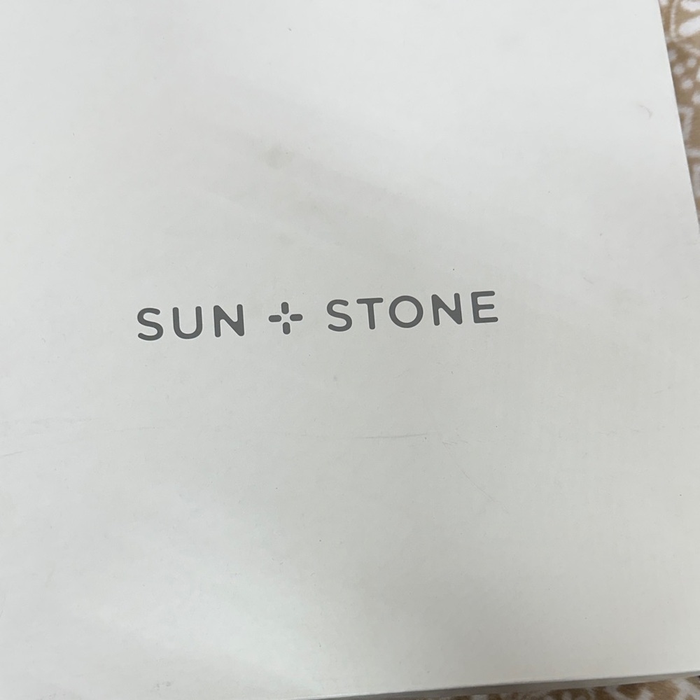 Sun + Stone Glossy Black Croc Heels - Picture 2 of 12